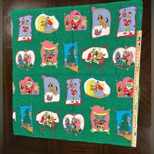Vintage Cartoon Fabric with Dr Seuss
How the Grinch Stole Christmas